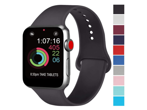 【きょうのセール情報】Amazonタイムセールで、700円台の10色展開Apple Watch用シリコンバンドや3,000円台の多機能スマートウォッチがお買い得に