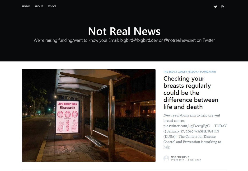 Aiが絶妙なフェイクニュースを生成するウェブサイト 生まれた理由が深い ギズモード ジャパン