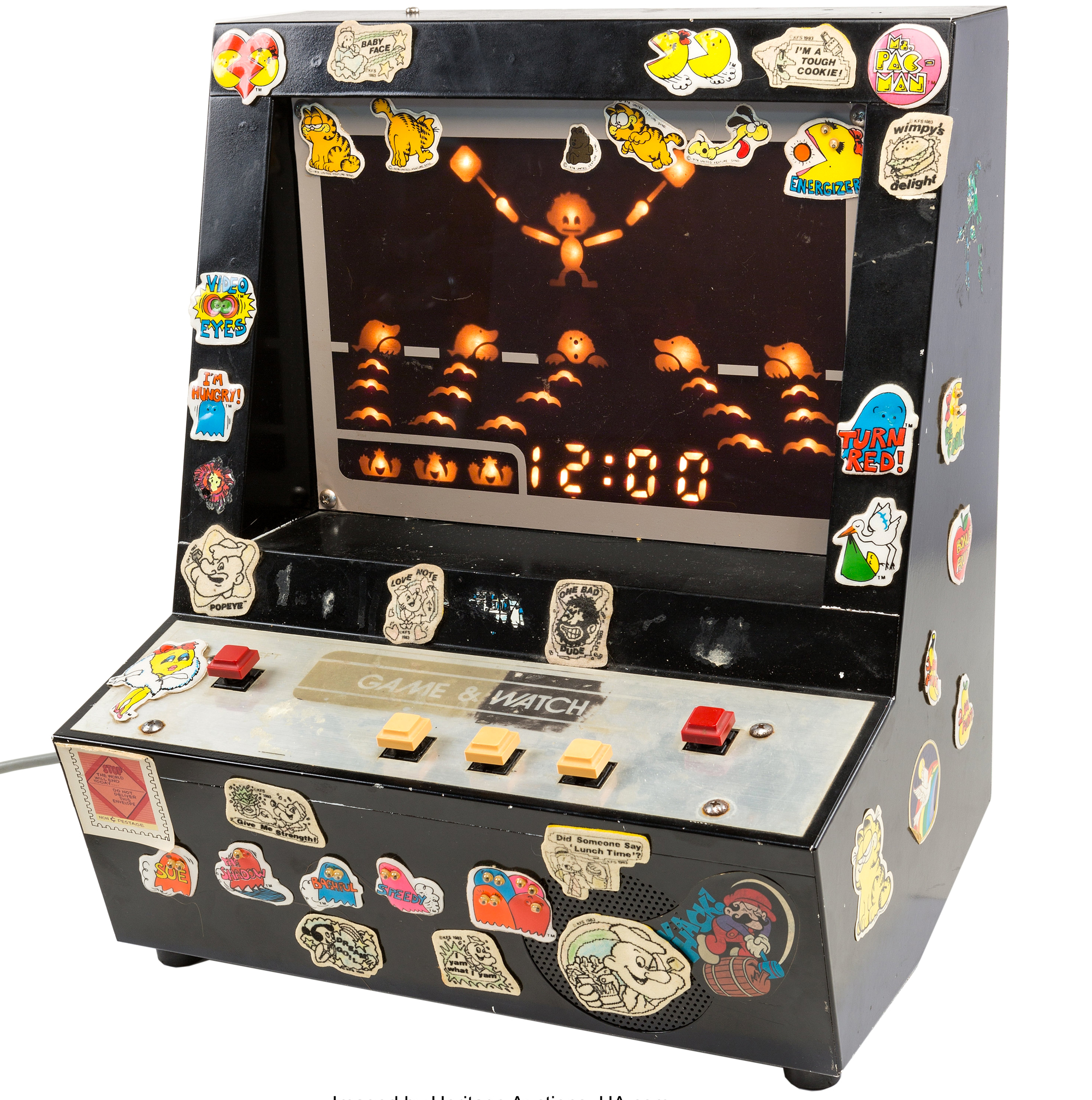 ゲームウォッチ 任天堂初代携帯ゲーム機「ゲーム＆ウォッチ」の激レア超巨大版が 海外　激レア　任天堂公認 Nintendo Switch