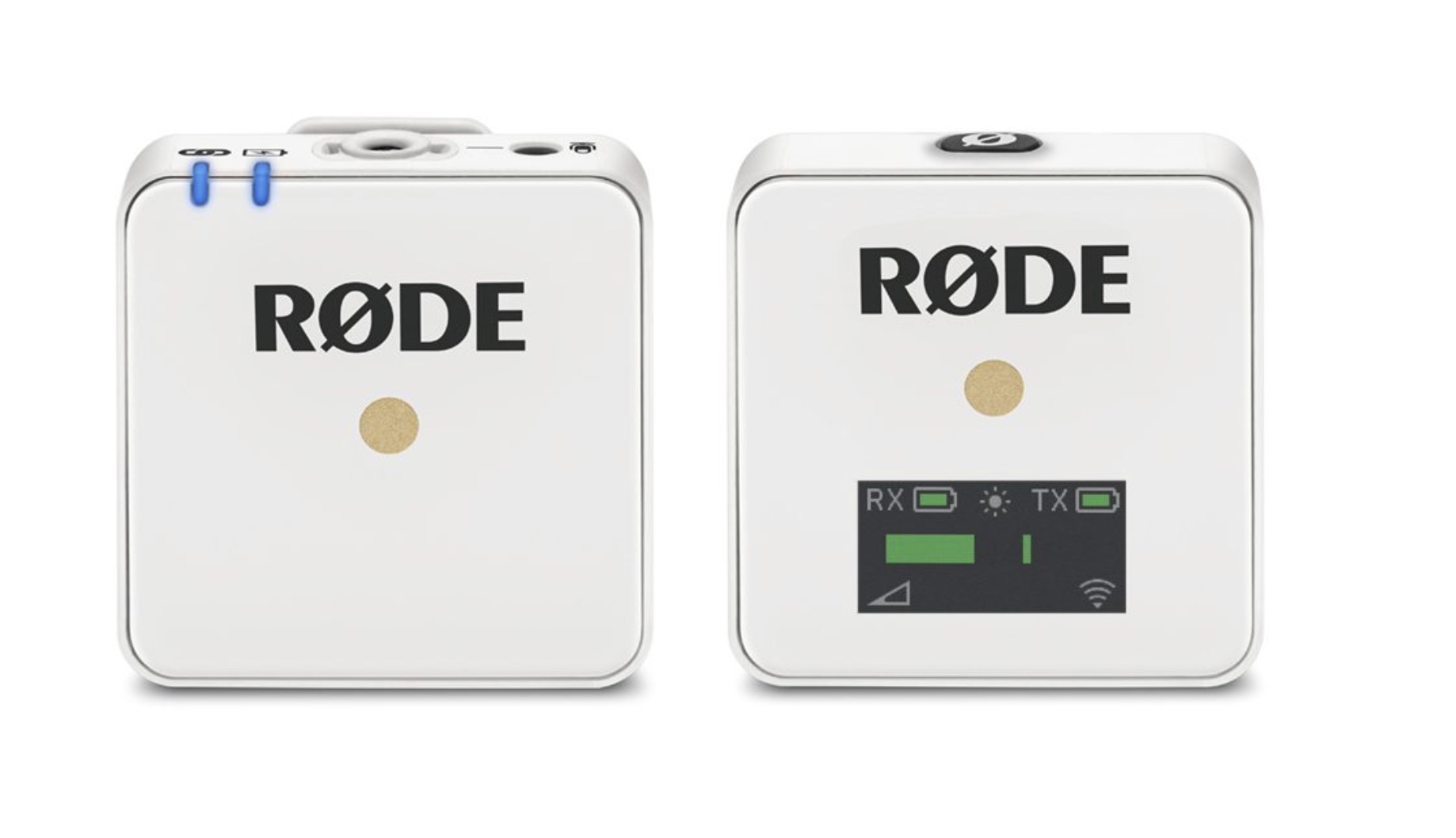 世界最小ワイヤレスマイクシステム「RODE Wireless Go」に白いやつが