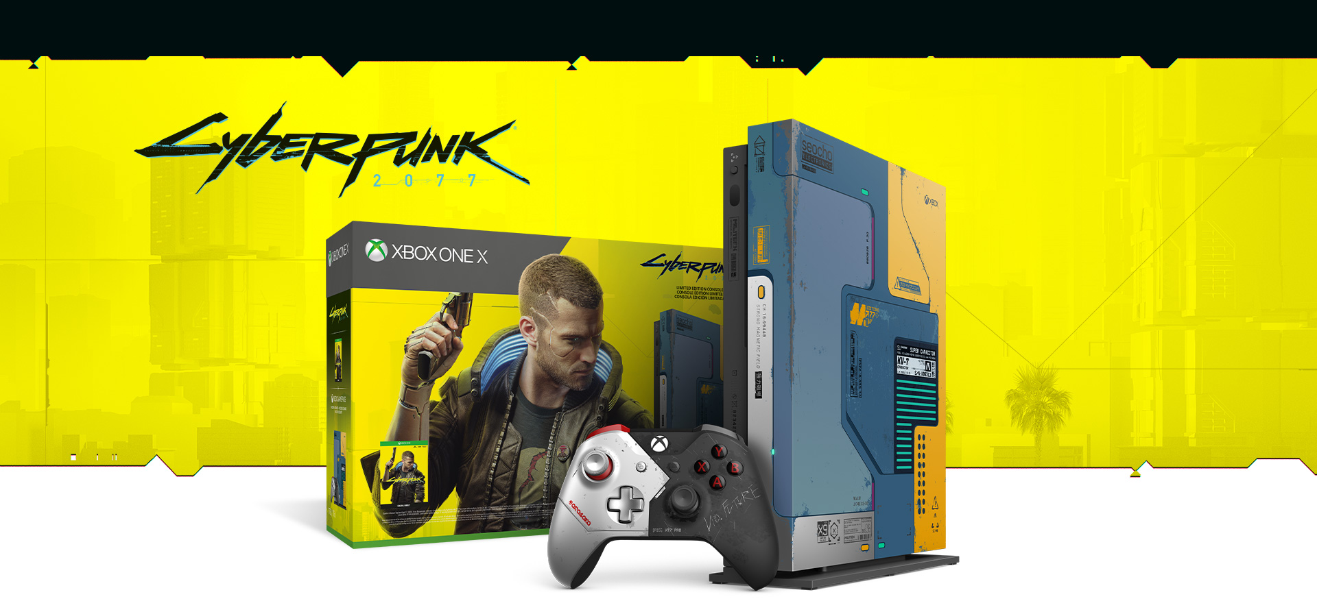 バッチバチにカッコいい『サイバーパンク 2077』仕様のXbox ONE X、6月