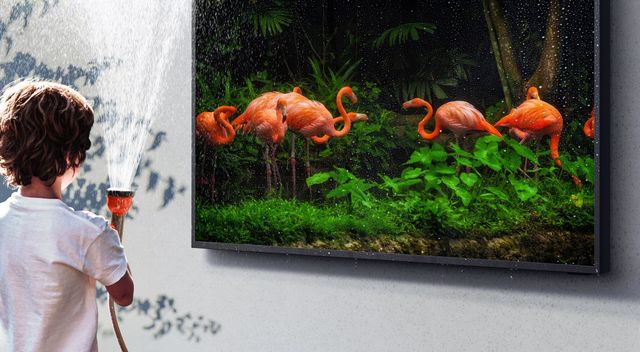 IP55の防塵防水アウトドア向けテレビ、この発想は新しい