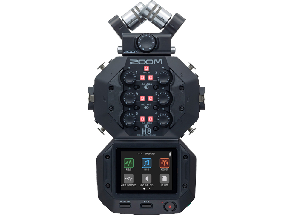 もう見た目からして最強感パない Zoomの新ハンディレコーダー H8 ギズモード ジャパン もう見た目からして最強感パない Zoomの新ハンディレコーダー H8 ギズモード ジャパン