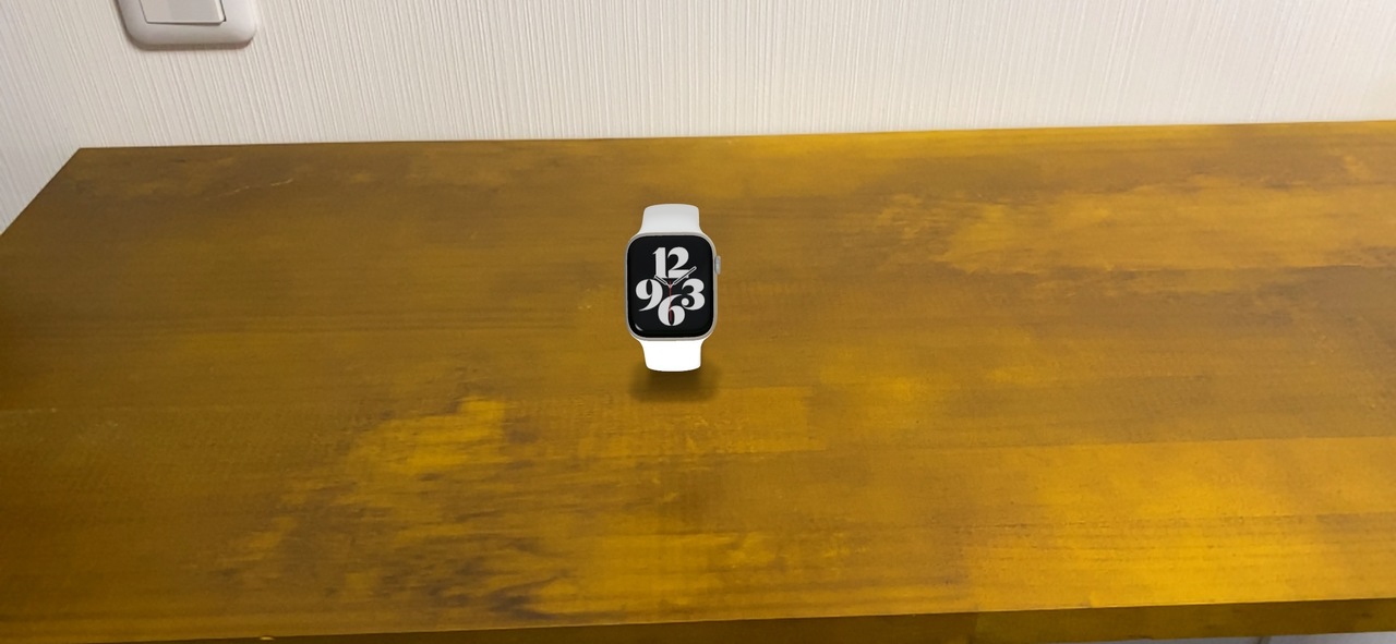 Apple Watch Series 6のAR画像