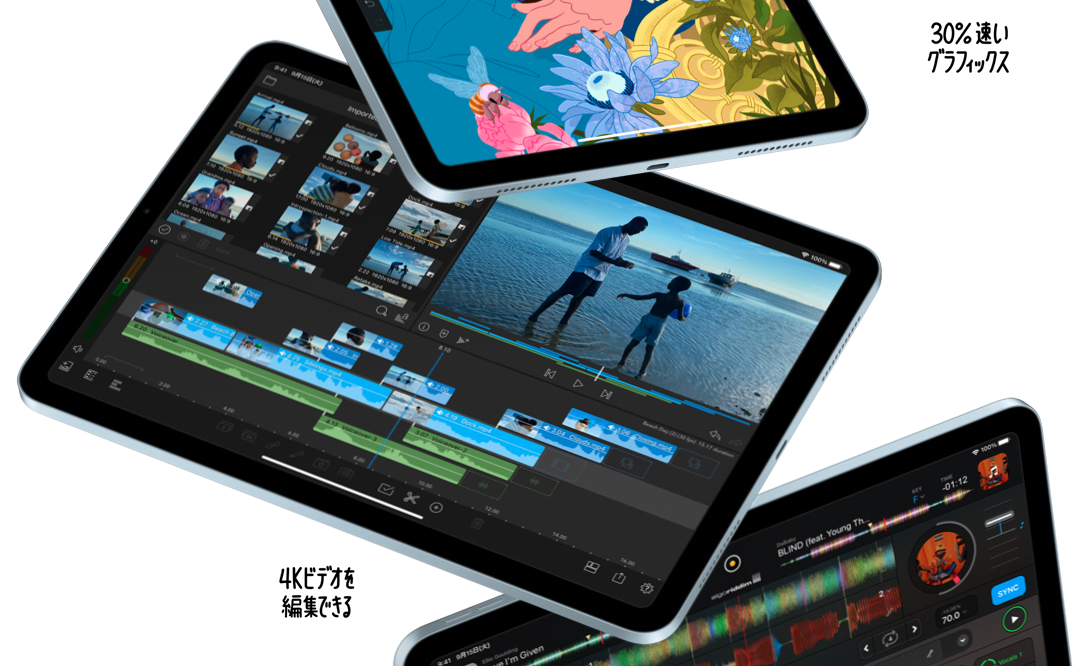 第4世代iPad AirのA14 Bionicの性能についての画像