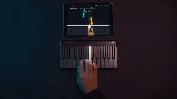 90分でクラファン資金調達が完了した、光るピアノキーボードの｢Lumi｣とは！？