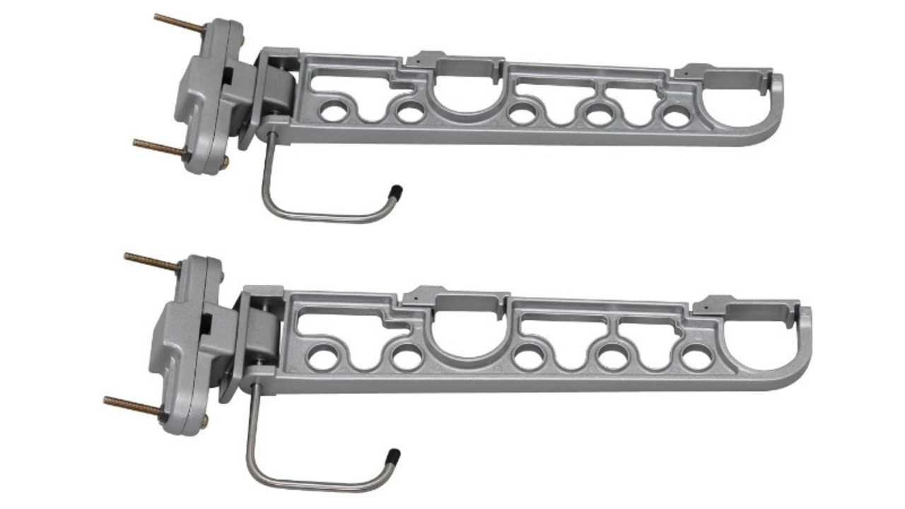 物干し場を簡単に拡張できる 折りたたみ竿かけ ギズモード ジャパン