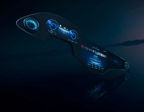 AIも搭載。メルセデス・ベンツ、ダッシュボードに「56インチの変形タッチパネル」 #CES2021