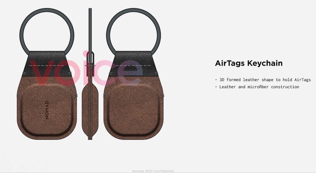 Appleの忘れ物防止タグ「AirTags」のアクセサリ画像が流出。メガネホルダーもあるって