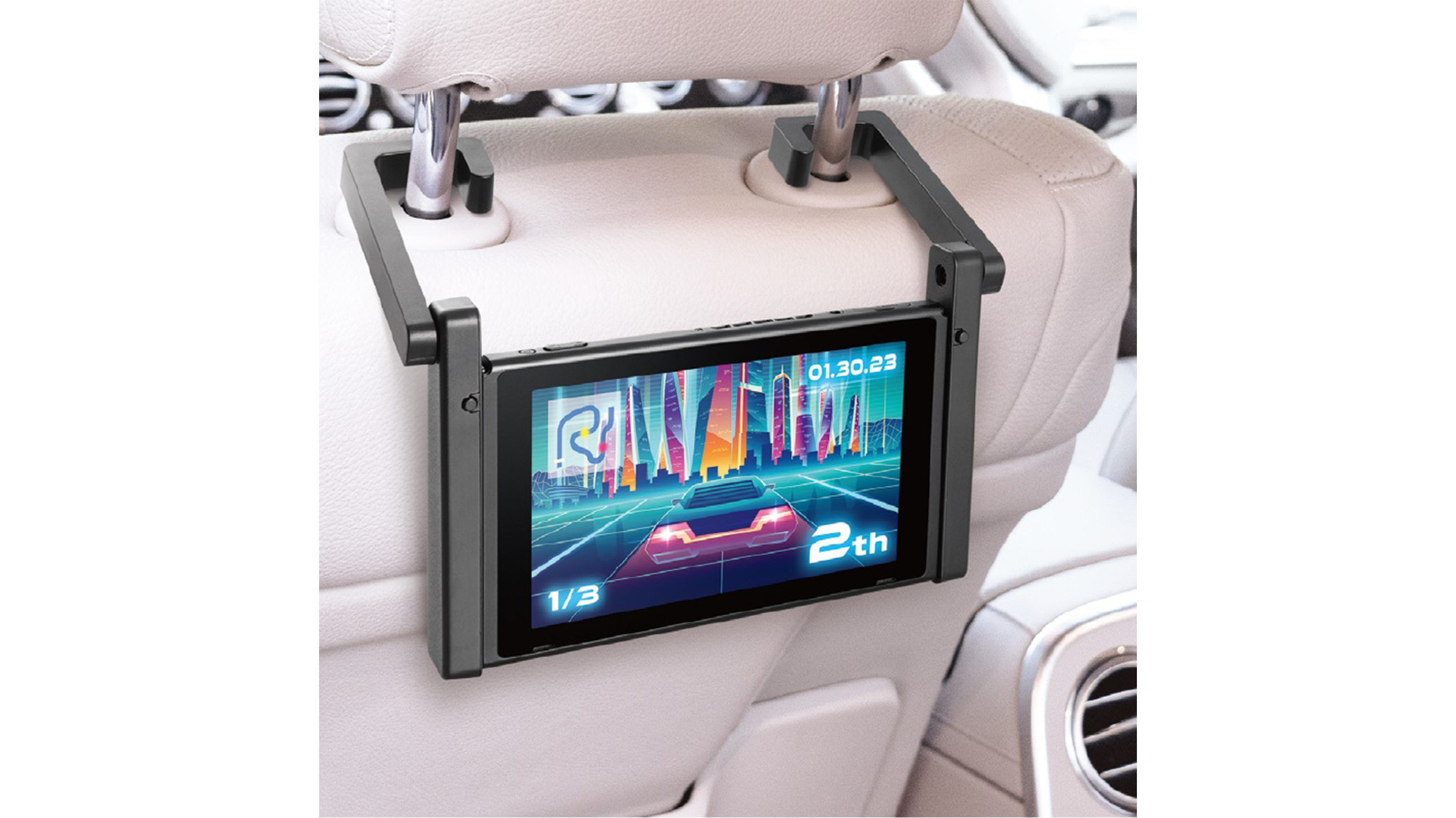 そう着けますか エレコムのnintendo Switch車載ホルダーが 斬っっ新ッ ギズモード ジャパン