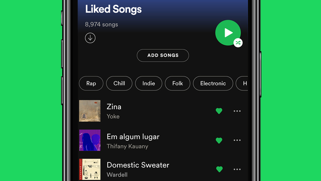 Spotifyのお気に入りの曲リストがジャンルでフィルターできるように!(ただし落とし穴あり)