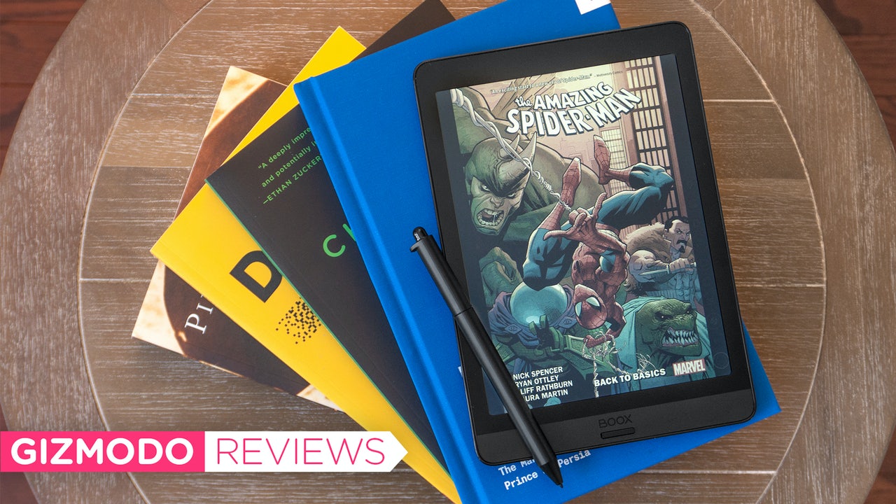 カラー対応のe Ink電子ペーパーディスプレイを搭載したandroidタブレット Boox Nova 3 Color を辛口レビュー ギズモード ジャパン