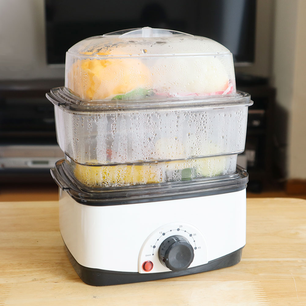 おひとり様に最適なサイズ感。 自宅で手軽に蒸し料理ができるフードスチーマー ギズモード・ジャパン