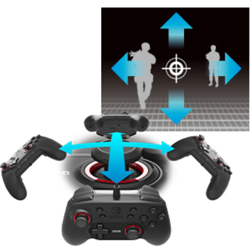 コントローラーを傾けてスティック操作 ニュータイプ専用機みたいなhoriのコントローラー ギズモード ジャパン