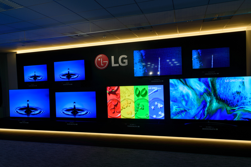 ギズモード・ジャパンのニュース記事「LGのテレビは｢面倒くさくない｣のが良い。最新モデルをチェックしてきました」の画像