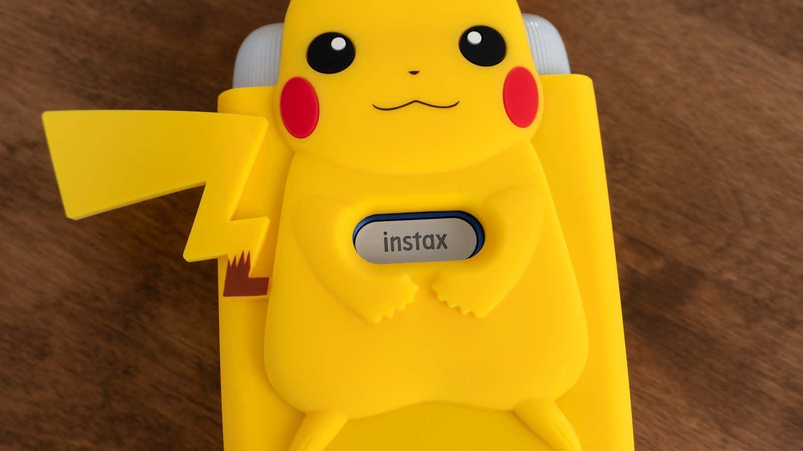 ポケモンをもっと上手に撮りたくなるスマホプリンタ：instax mini Link