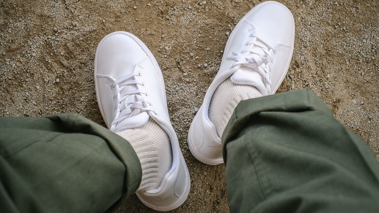 撥水性が魅力 シンプルなレザースニーカー Scooter One が人気のワケとは ギズモード ジャパン