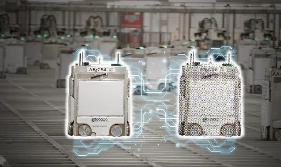 謎のディストピア感 Ocado社の倉庫で食料品を運ぶ何千もの箱型ボット 2021年7月8日 Biglobeニュース
