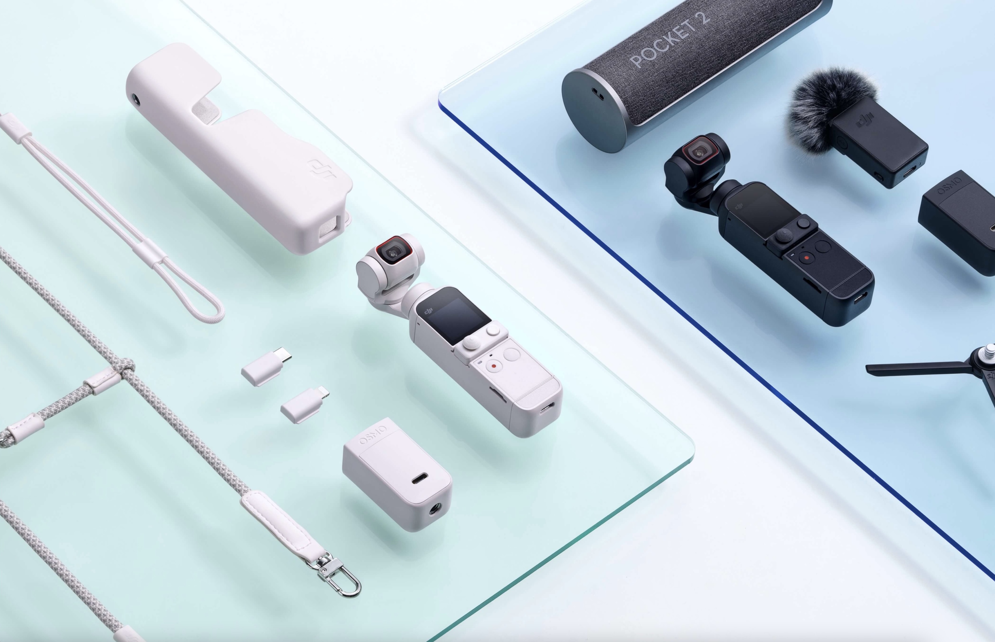 手軽にVlogを楽しめる「DJI Pocket 2」に新色追加。カジュアルな白色