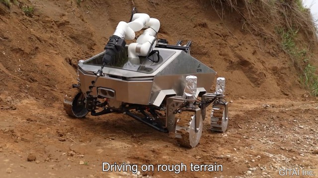 ギタイの月面作業ローバーがどう見てもサイバートラックインスパイア