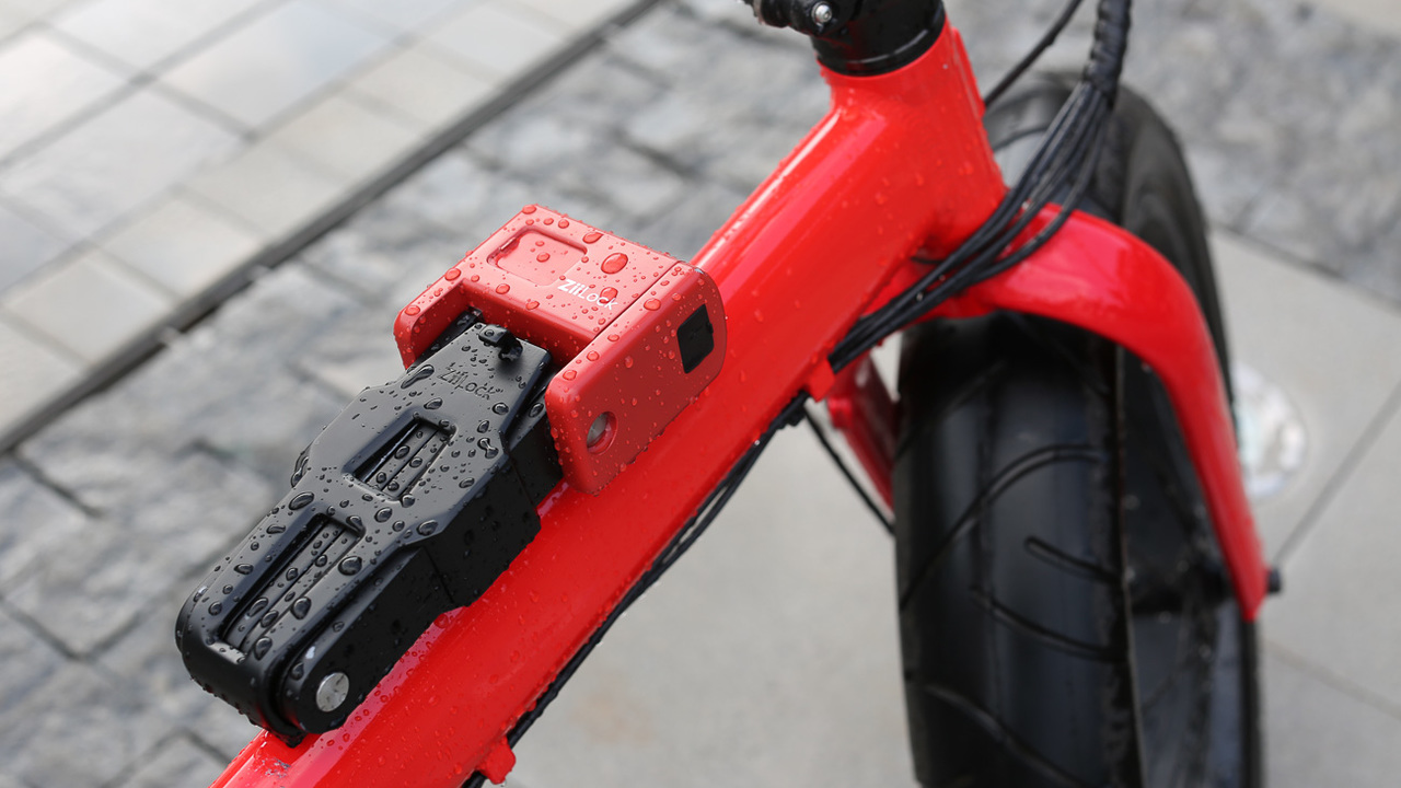 指紋やアプリでスマートに解錠! 自転車のセキュリティをUPできる