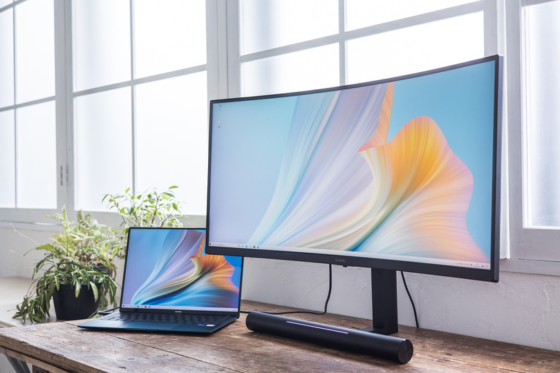 34インチウルトラワイドで165Hz。HUAWEIのゲーミングモニターが5万2790 ...