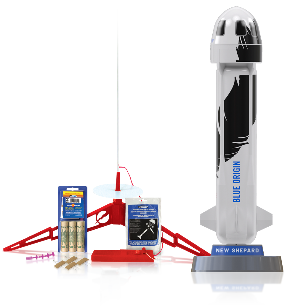 アマゾンの「ブルー・オリジン」ロケット、おうちで打ち上げできます