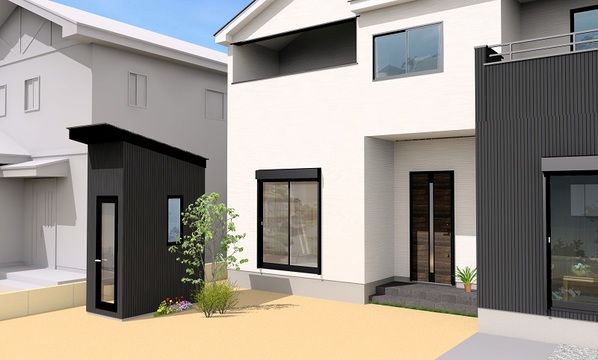 通勤時間は10秒。庭に56万円で建てられる1帖の仕事場「HANARE 禅zen」