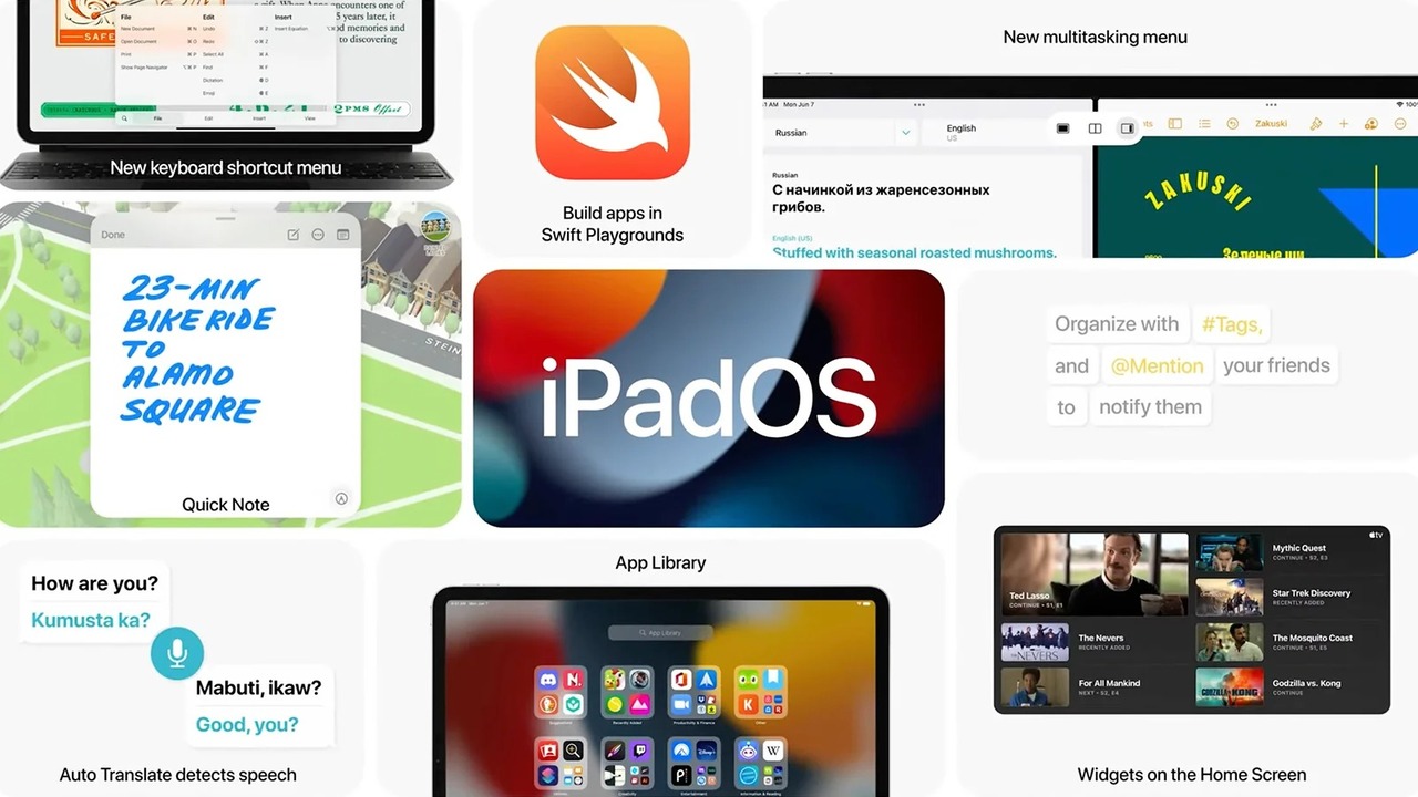  iPadOS 18 は、アプリに新しいカスタマイズ可能なタブバーとサイドバー UI をもたらします