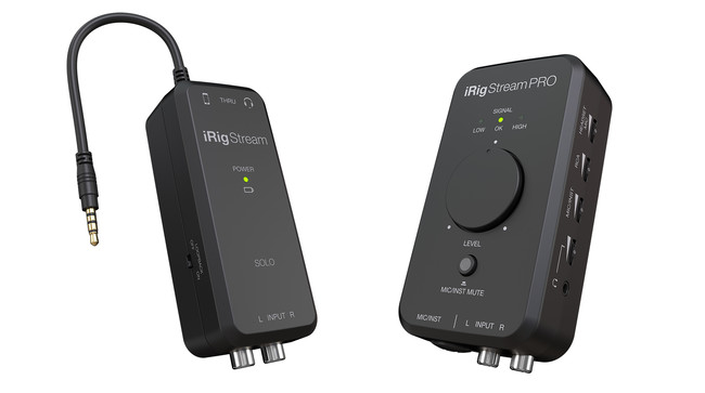 配信者＆演奏者のための便利オーディオインターフェース「iRig Stream