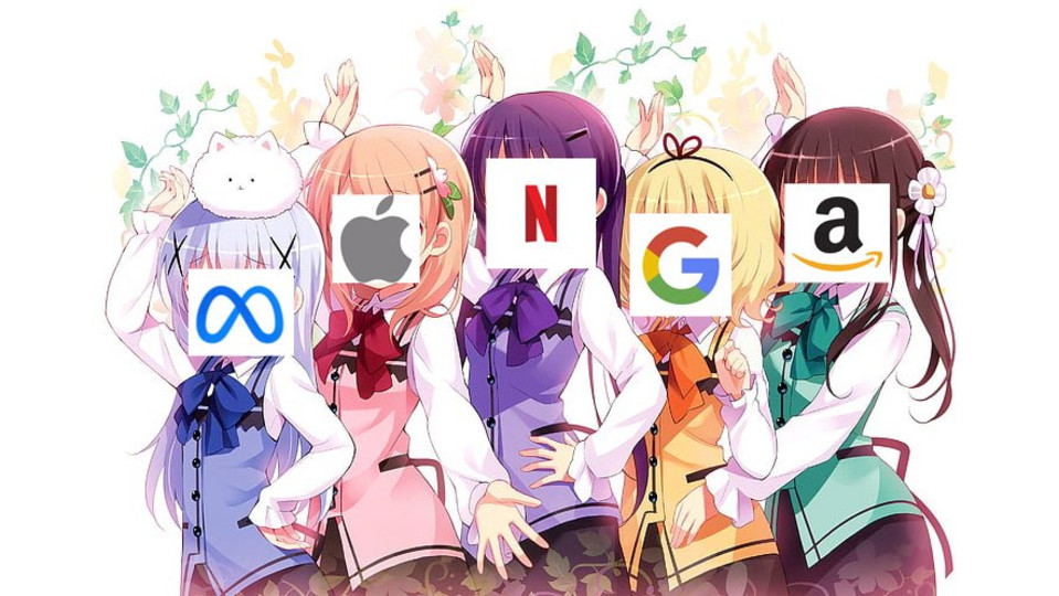 Microsoftいないけど Facebookがmetaに社名変更で Gafam が Manga に ギズモード ジャパン Microsoftいないけど Facebookがmetaに社名変更で Gafam が Manga に ギズモード ジャパン
