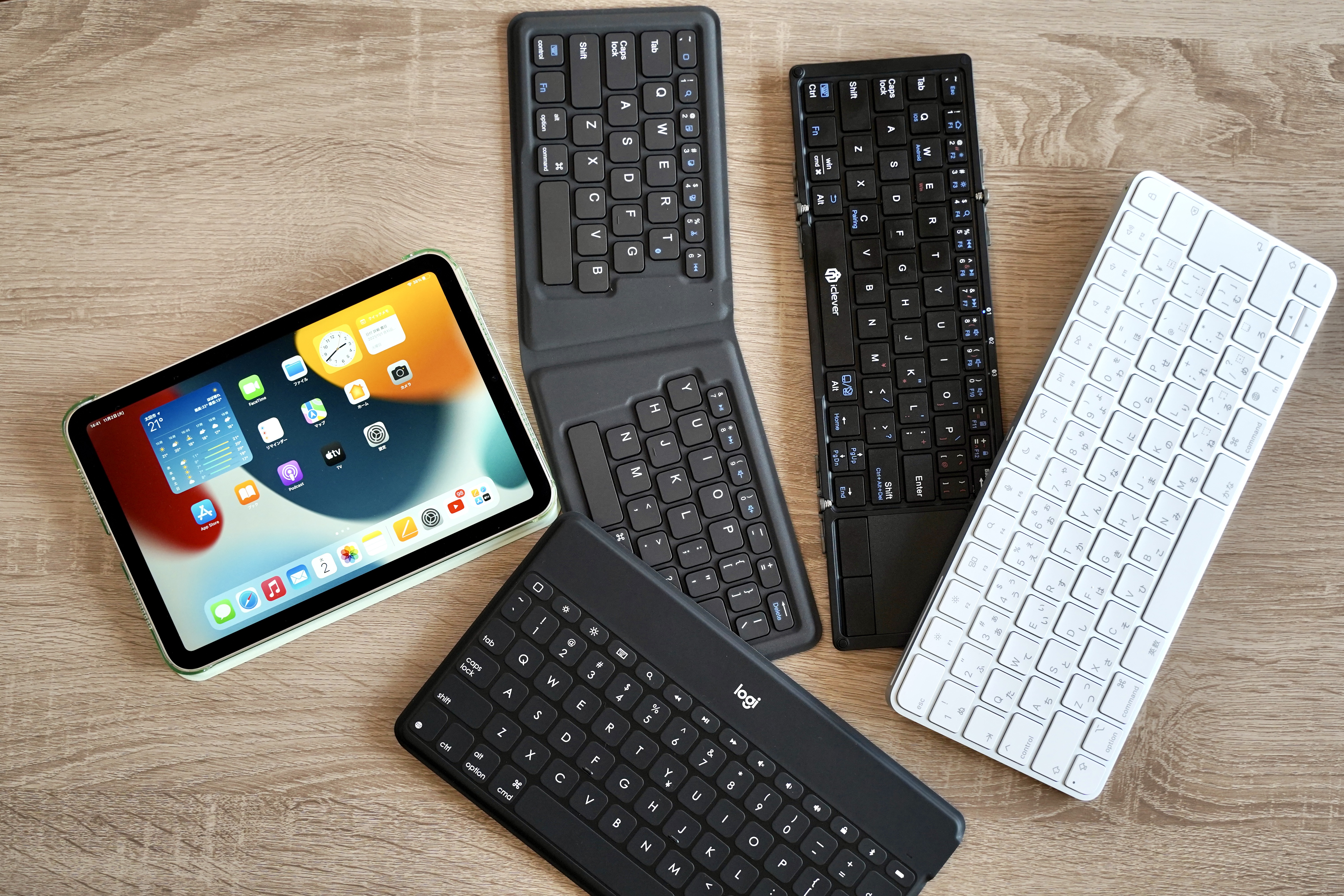 iPad mini 6用の相棒はどれがベスト？ 4つの小型キーボードを試してみ
