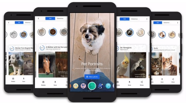 Google Arts&Cultureが芸術作品の中からペットのソックリさんを探す「Pet Portraits」を実装