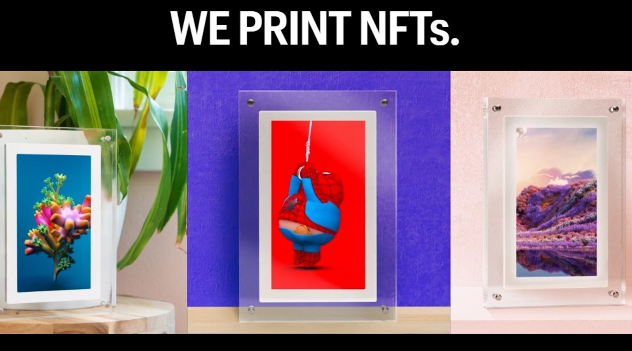 動画を映す額縁 Infinite Objects 購入したnft作品を表示できるよ ギズモード ジャパン