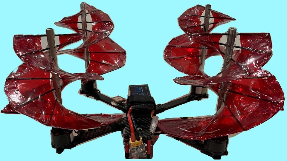 ギズモード・ジャパンのニュース記事「ダ・ヴィンチ発案の｢空気ねじ｣で飛ぶドローン」の画像