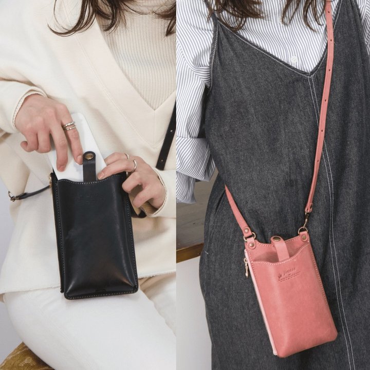 革製スマホポシェットは手ぶら派におすすめしたいアイテムだった ギズモード ジャパン