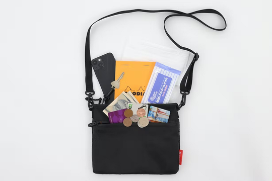 財布代わりにも使える薄型軽量サコッシュがmachi-yaに登場