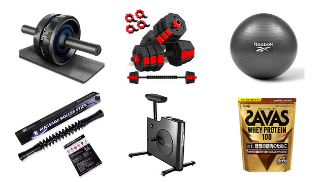 【Amazonタイムセール祭り】宅トレしよう! コンパクトなフィットネスバイク、Reebokのバランスボールなどがお買い得