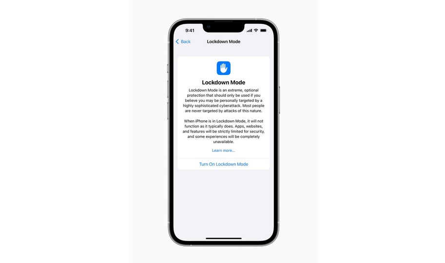 ギズモード・ジャパンのニュース記事「Appleがデバイスのスパイウェア対策として新機能｢ロックダウンモード｣を発表」の画像