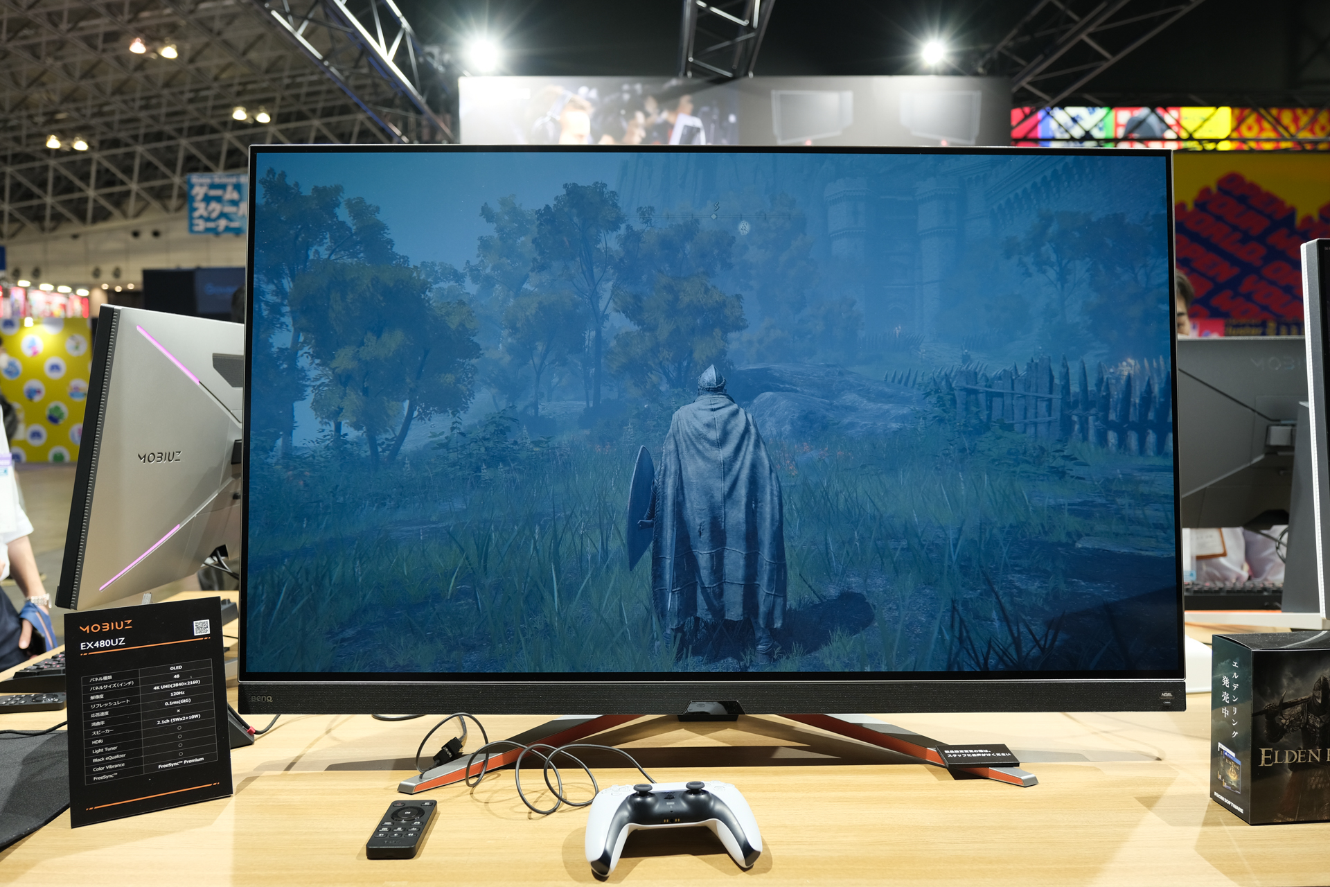 BenQのゲーミングディスプレイ、48インチ有機ELで4K120Hzとか