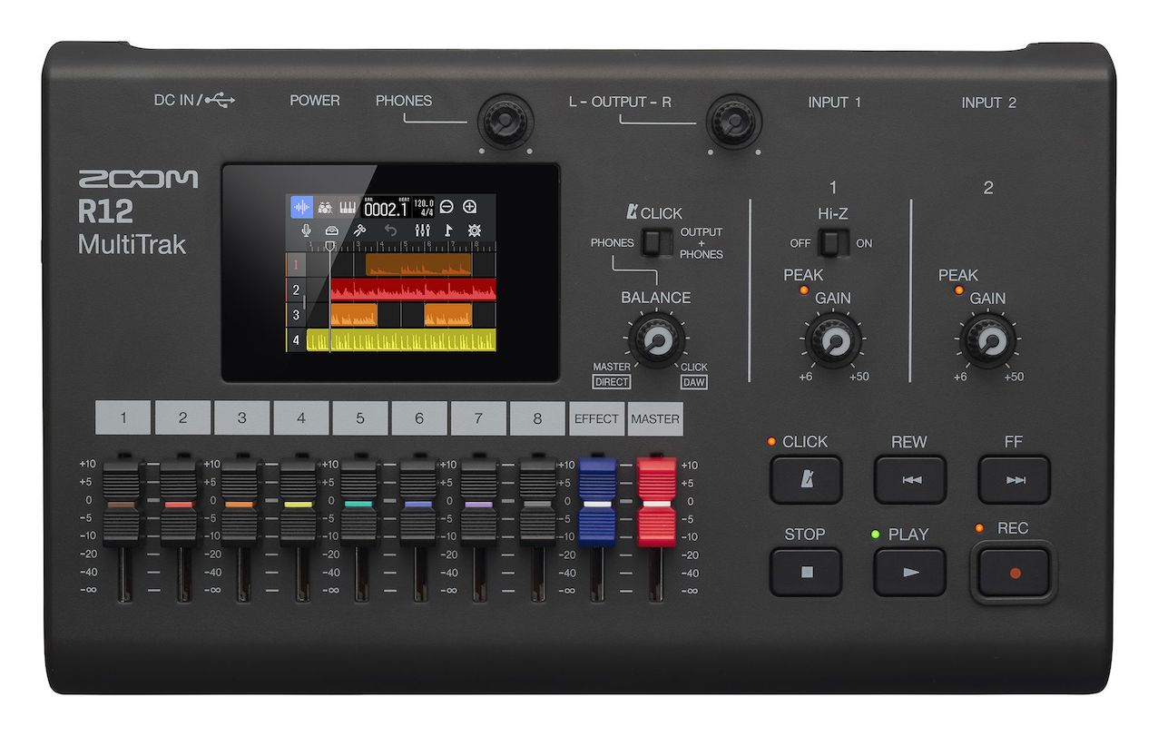 ZOOM R12 MULTITRAK 新品未使用!おまけあり! これだけ機能を詰め込んで3万円台でいいの？ ZOOMの最新レコーダーは