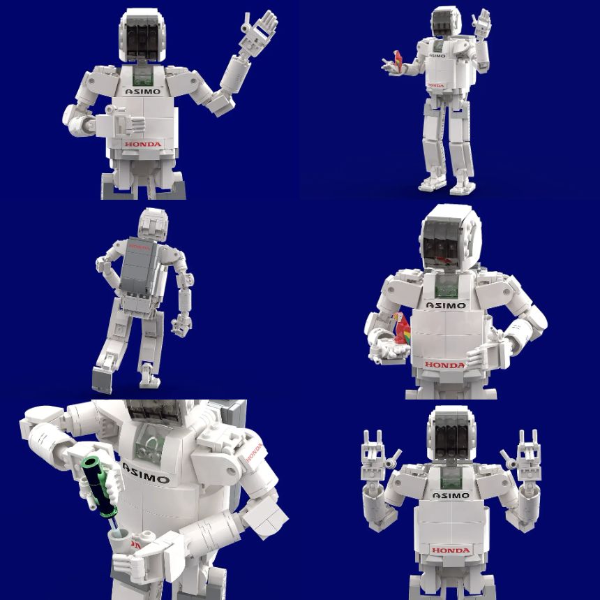 引退した名ロボット「アシモ」を、レゴで残そうよ、という声