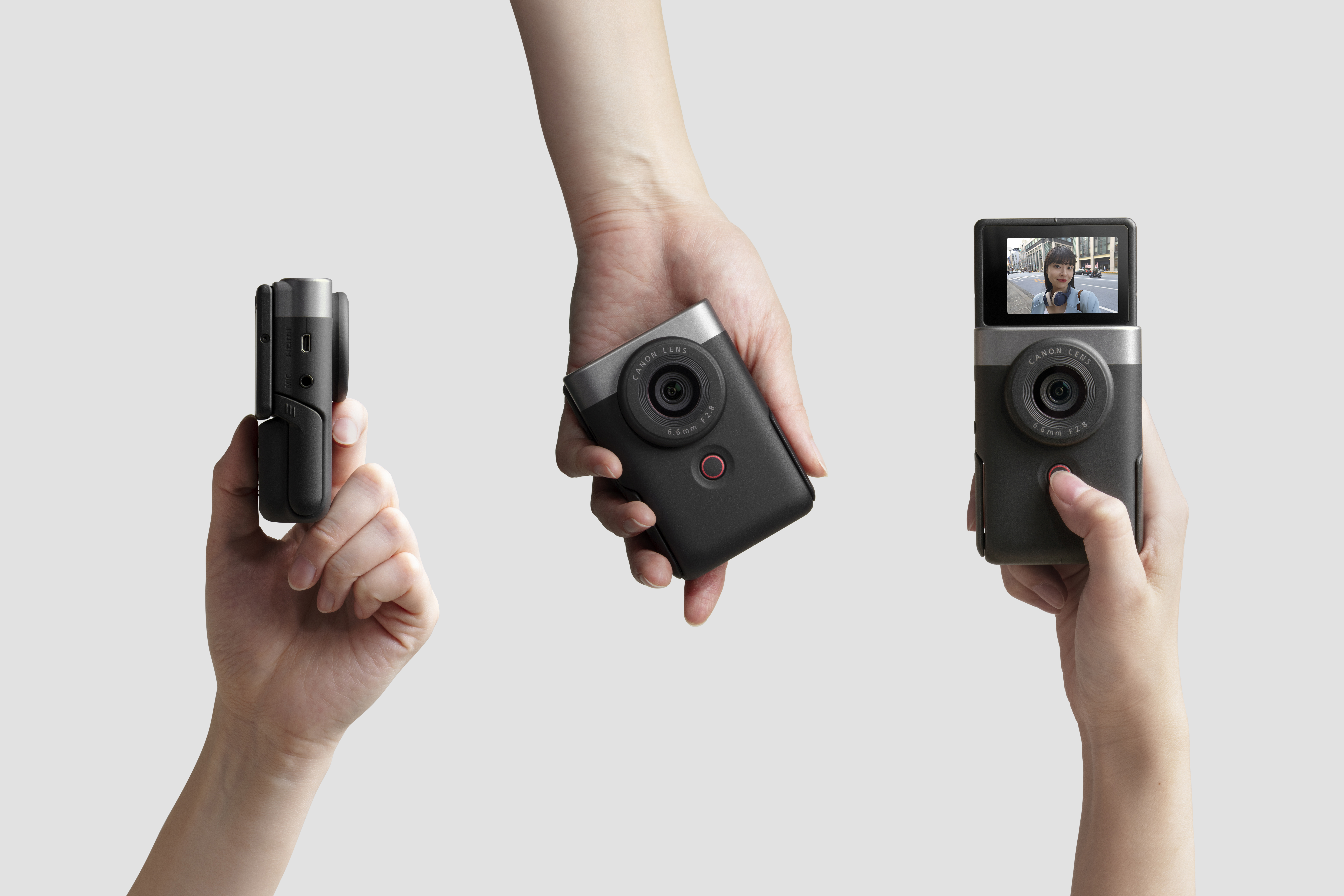 ソニーに続きキヤノンも「Vlogカメラ」に参戦！ PowerShot V10は59,950