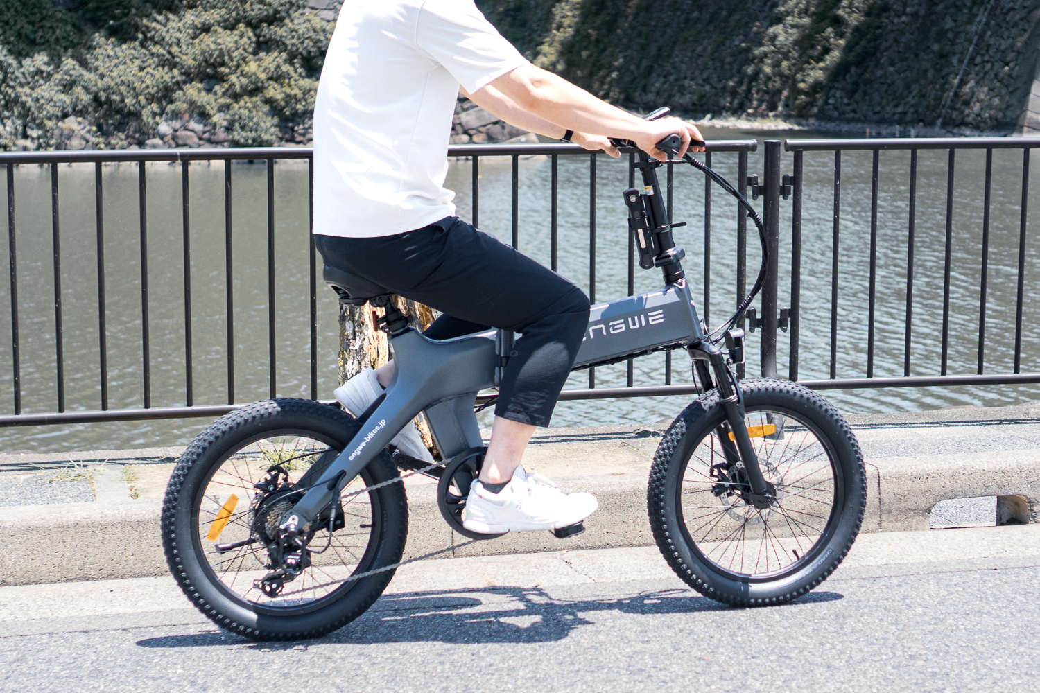 ENGWE 折りたたみ自転車 ホワイト 【公式通販】