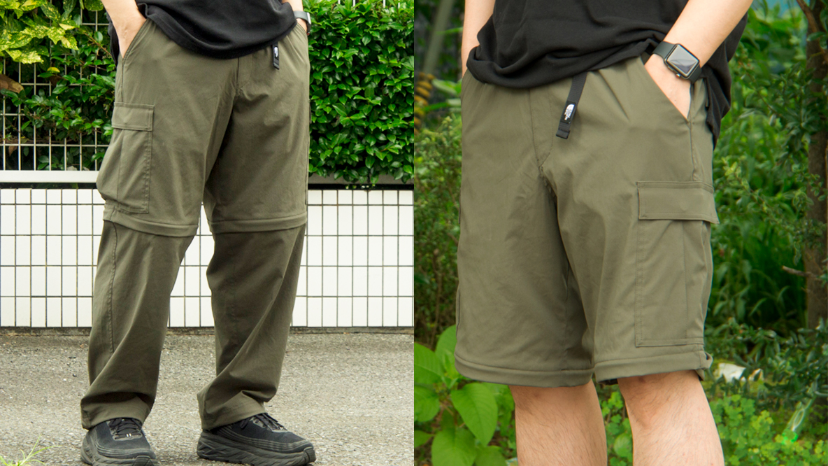 一本で二役！ 着回しの幅が広がるTHE NORTH FACEのパンツ | ギズモード