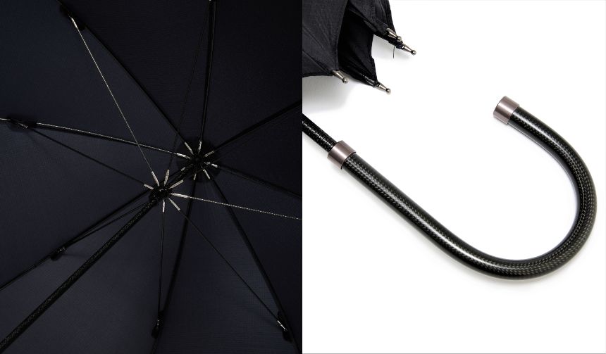 スマホよりも軽いのに丈夫｡高級感ただよう晴雨兼用の傘 | ギズモード