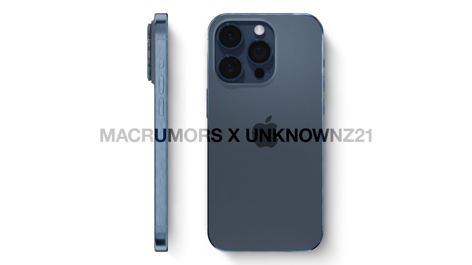 iPhone 15 Proの新色ブルーは、チタンの美しさが際立つ艶消し仕様に