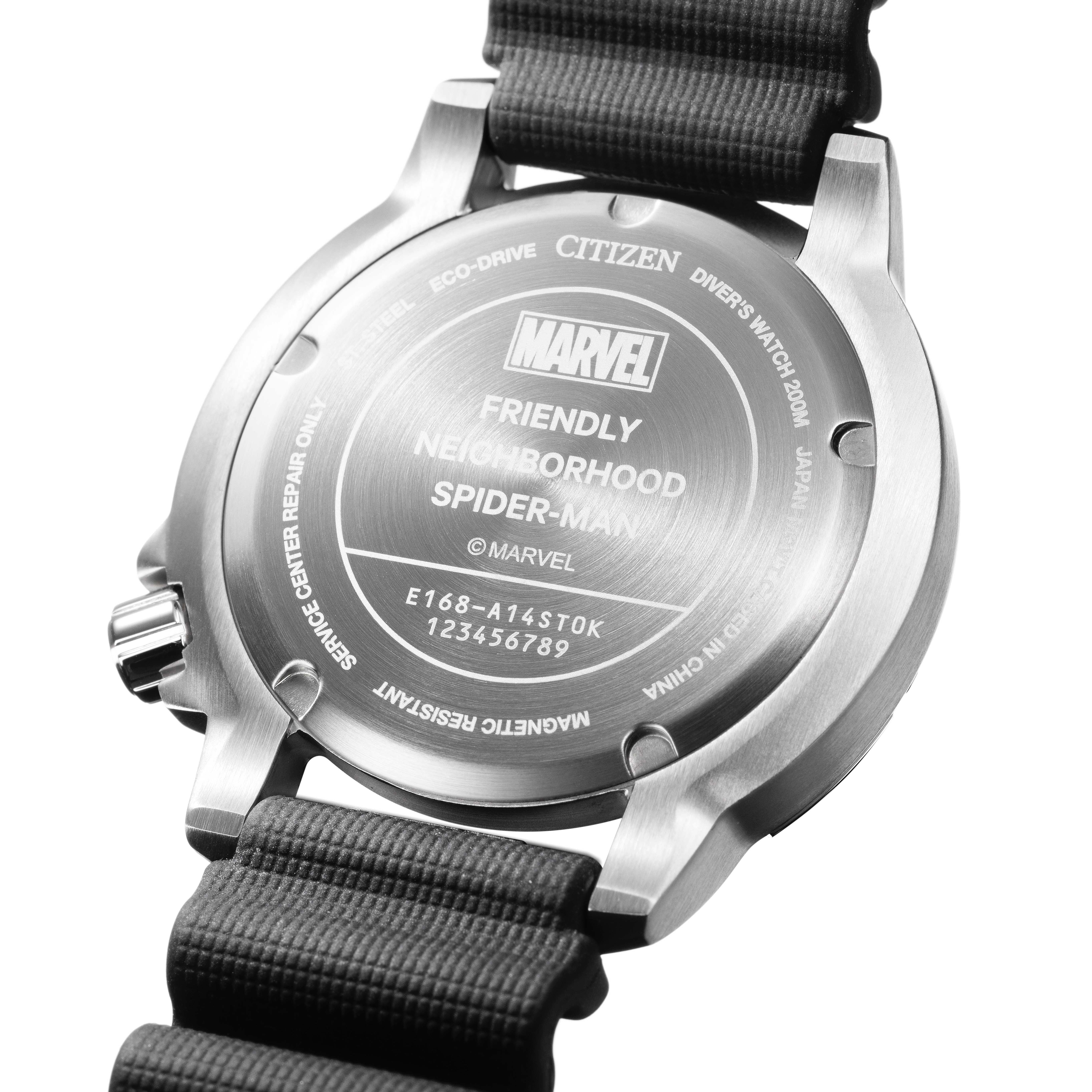 シチズンとスパイダーマンのコラボ時計がアツい。実用性もハイレベル 