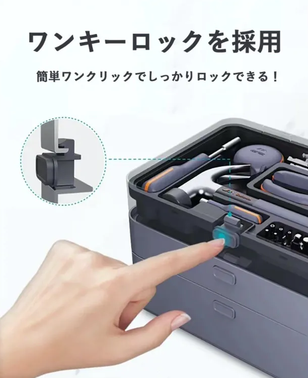 電動ドライバーにドリルやラチェットも！ 家具組み立てやガジェット