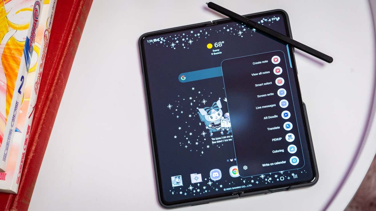 Galaxy ZFold 5 512GB クリーム SIMフリーSペンケース付き